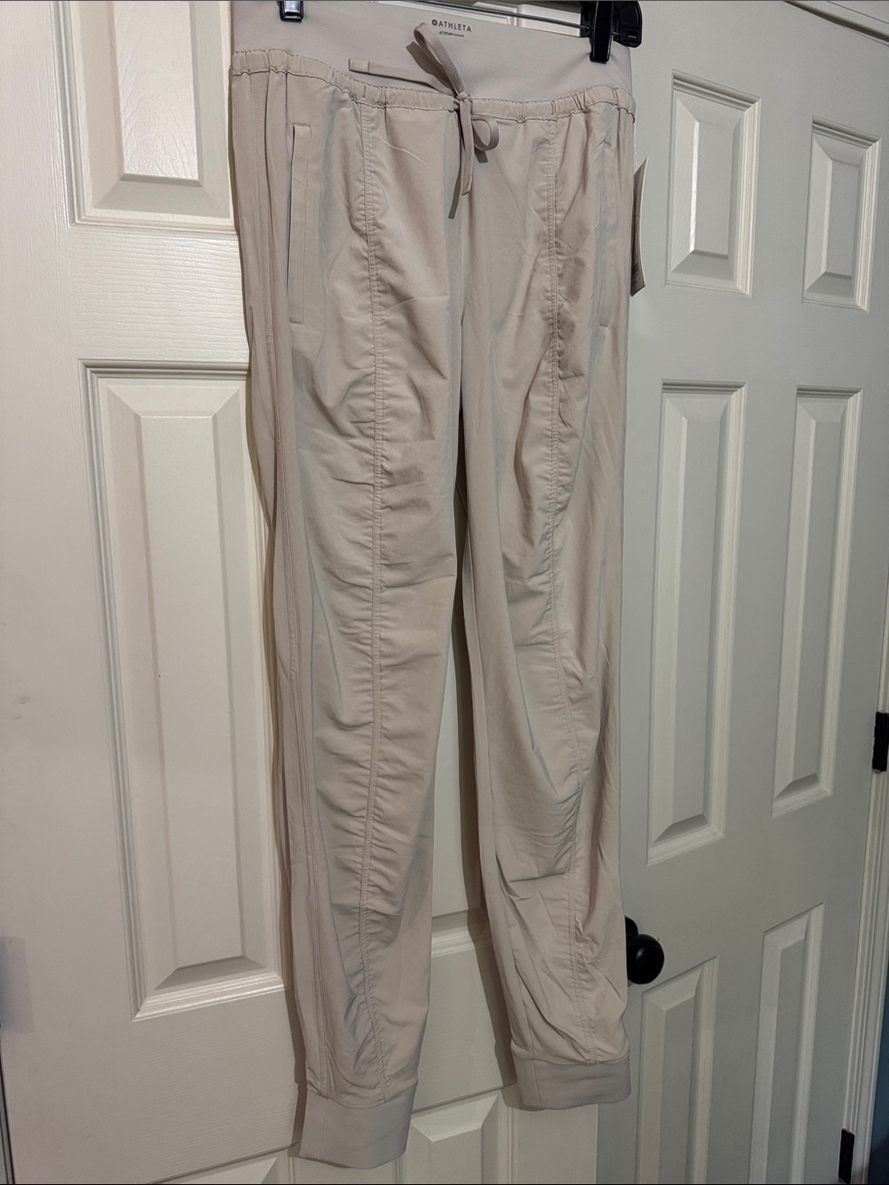 Athleta Attitude II Stone Drawstring Joggers